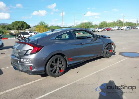 2019 Honda Civic Sport from USA, damaged, VIN 2HGFC4B8XKH301693